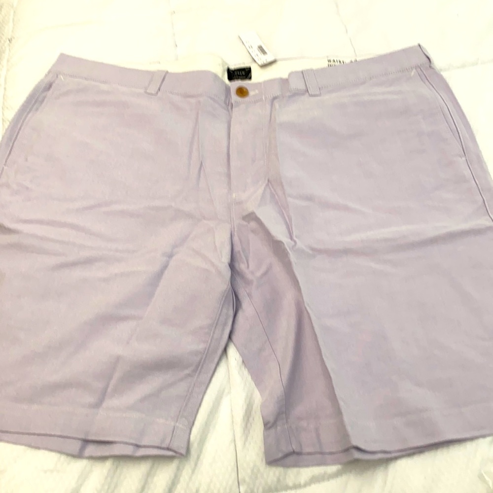 Lilac mens shorts J. Crew